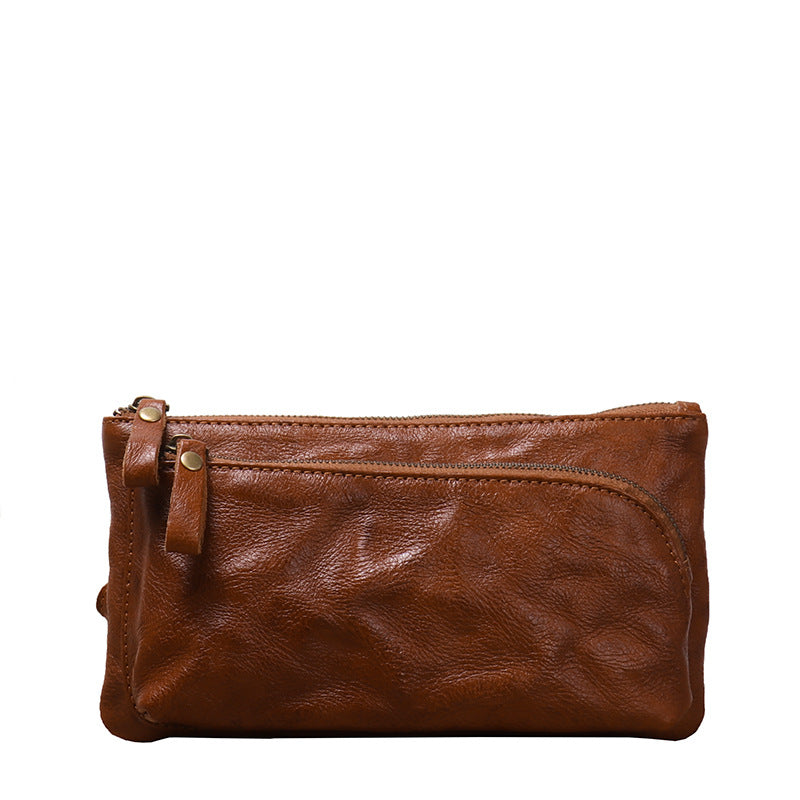 Li Ji | Original genuine leather handmade | Japanese pure functional crossbody bag No. 0285 