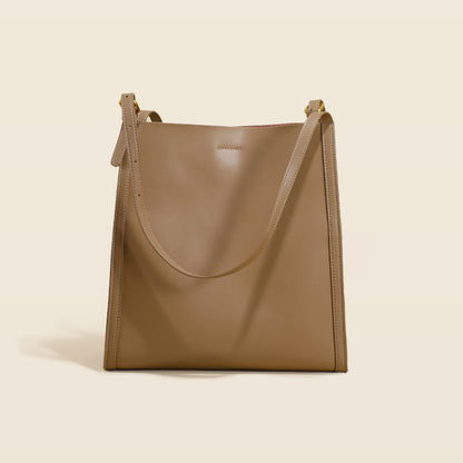 Li Ji | Original leather handmade | Simple tote bag No. 2104 