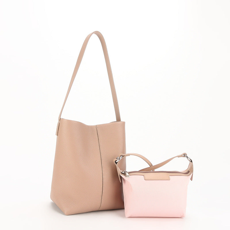 Li Ji | Original handmade leather | Durable and simple design Tote bag No. 2027 