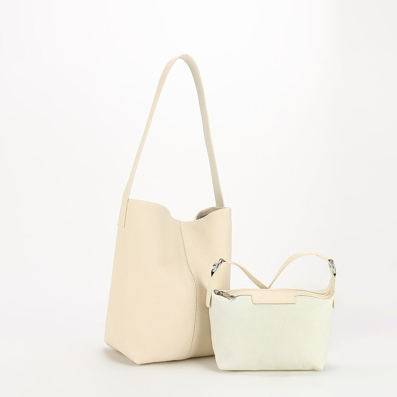 Li Ji | Original handmade leather | Durable and simple design Tote bag No. 2027 