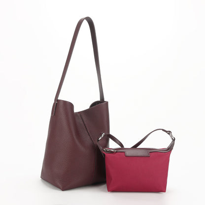 Li Ji | Original handmade leather | Durable and simple design Tote bag No. 2027 