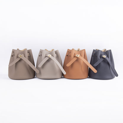 Li Ji | Original handmade genuine leather | Used genuine leather and bucket bag No. 21229 for a small number of people 