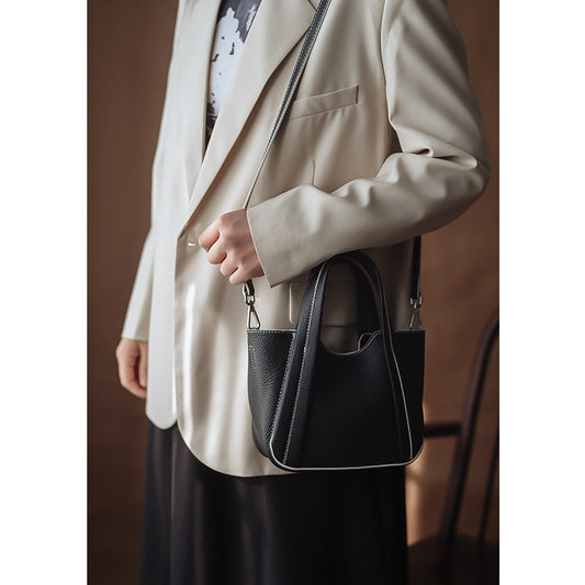 Li Ji | Original handmade leather | TOGO pattern cowhide, soft leather handbag No. 2208 