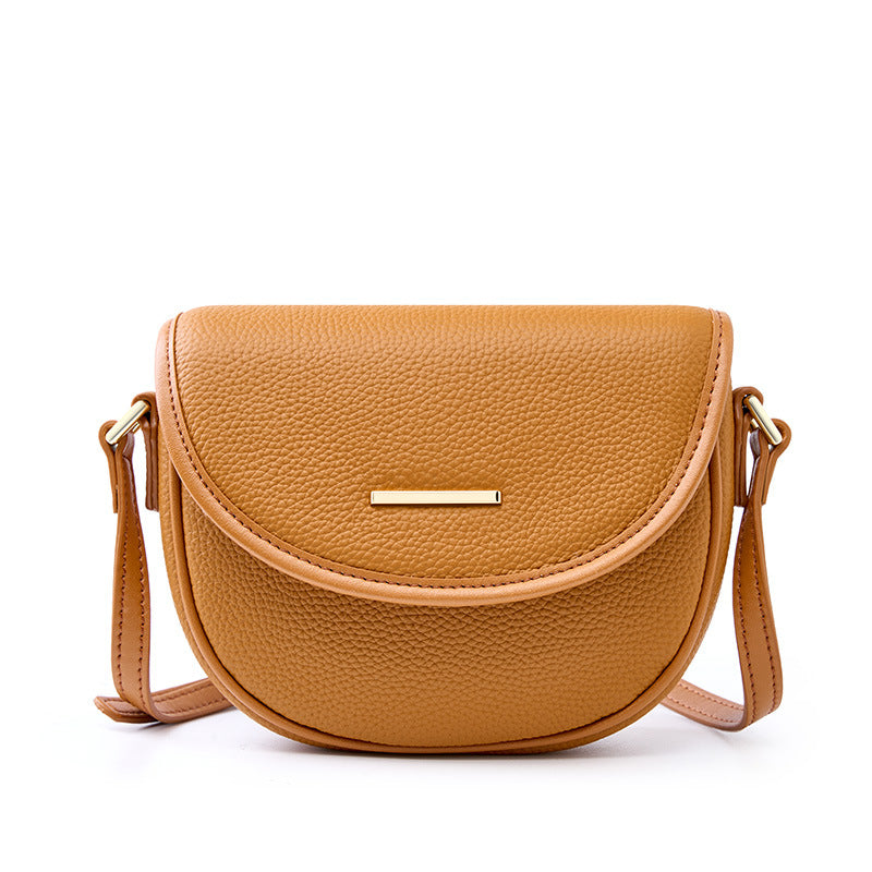 Li Ji | Original handmade genuine leather | Classic, fine, unique and elegant saddle bag No. 2239 