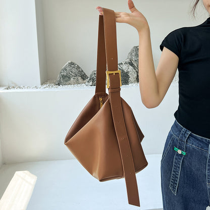 Li Ji | Original handmade genuine leather | Natural and comfortable commuting bag No. 231025 