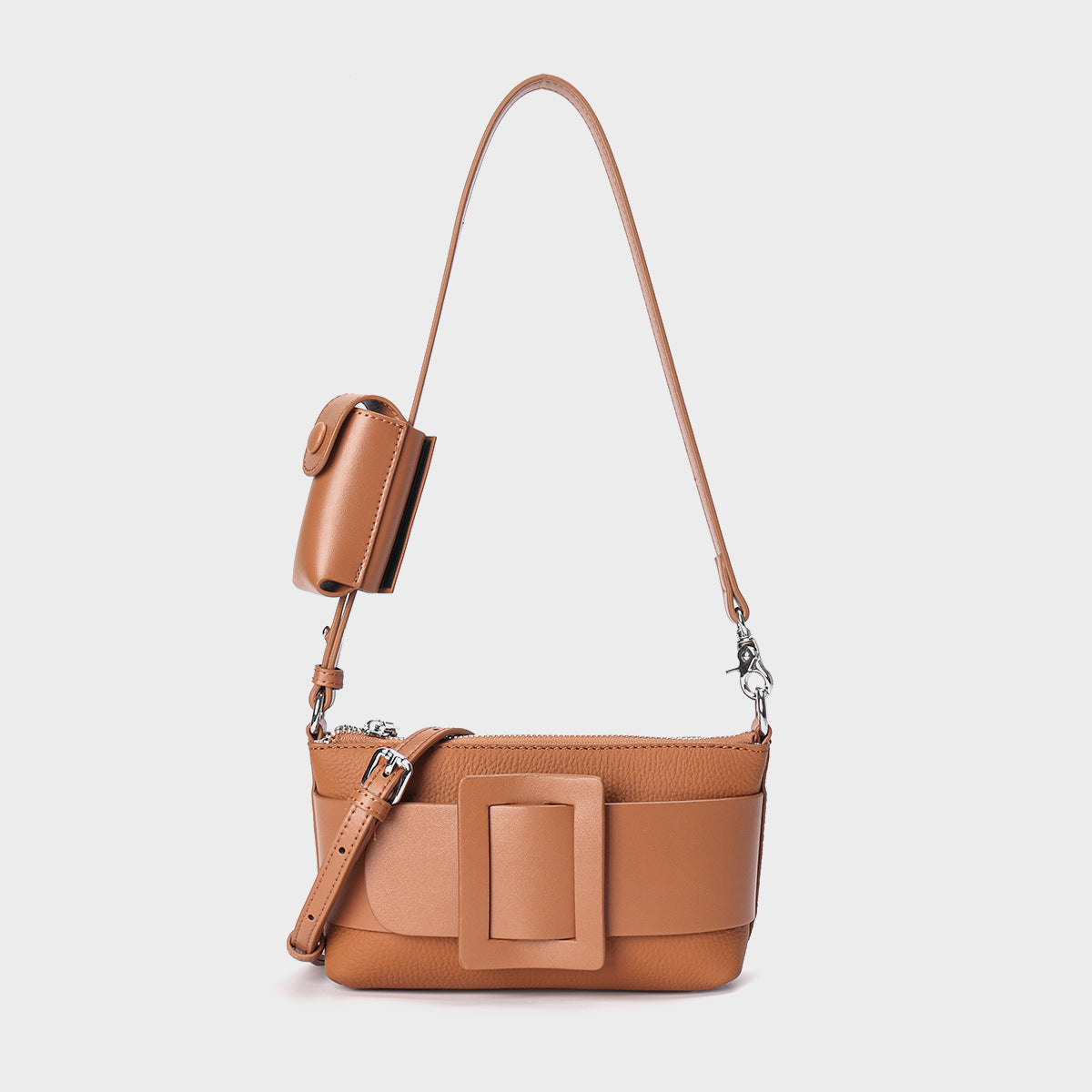 Li Ji | Original handmade genuine leather | Elegant いARCの人気でarmpit bag No. 2462 