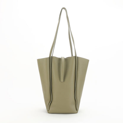 Li Ji | Original handmade genuine leather | Simple and concave shape, unpretentious and unpretentious tote bag No. 2790 