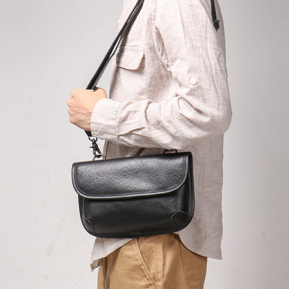 Li Ji | Original handmade genuine leather | 人気波発モデル personalized motorcycle bag No. 30301 