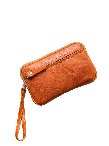 Li Ji | Original handmade genuine leather | Hand key bag made of 1-layer cowhide No. 600503 