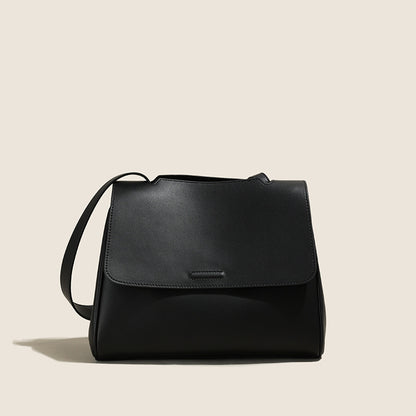 Li Ji | Original handmade leather | Two-layer cowhide fashionable and gentle style crossbody bag No. 6052A 