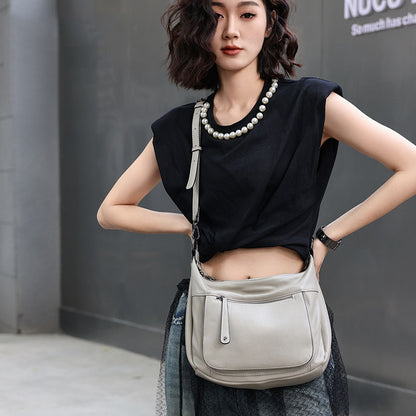 Li Ji | Original handmade leather | Soft cowhide and elegant handbag No. 6835 