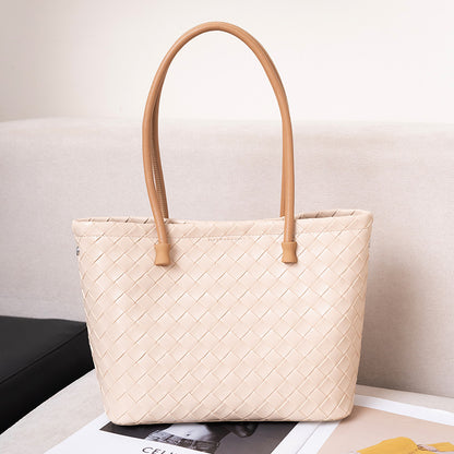 Li Ji | Original handmade genuine leather | High-quality woven tote bag No. 71040 