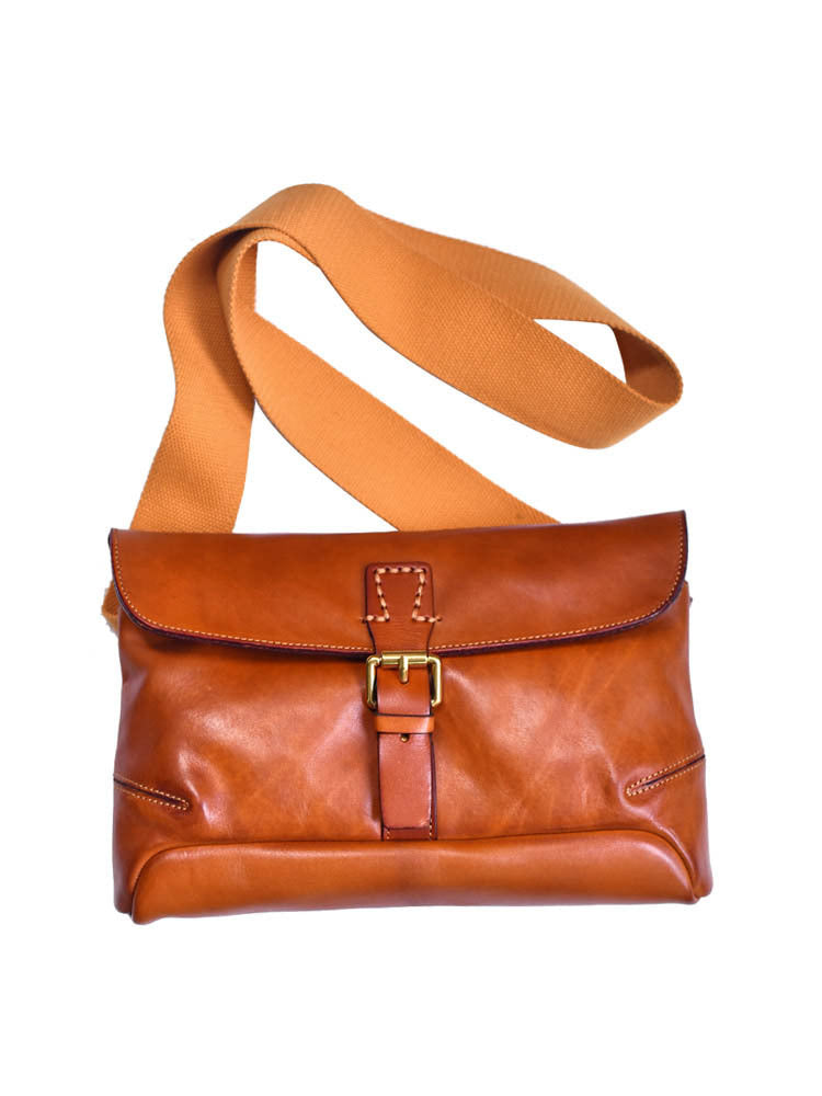 Li Ji | Original handmade genuine leather | American handmade distressed street envelope bag No. 757 