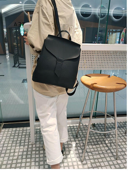 Li Ji | Original handmade genuine leather | Love and good quality backpack No. 8172 