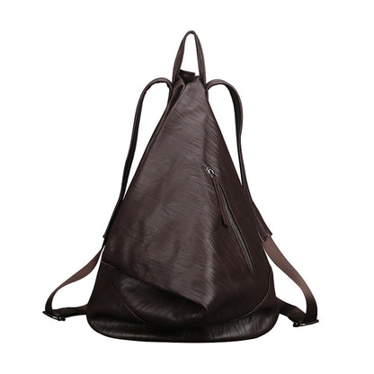 Li Ji | Original handmade leather | Retro style Wenqing first-layer leather backpack No. 8747 