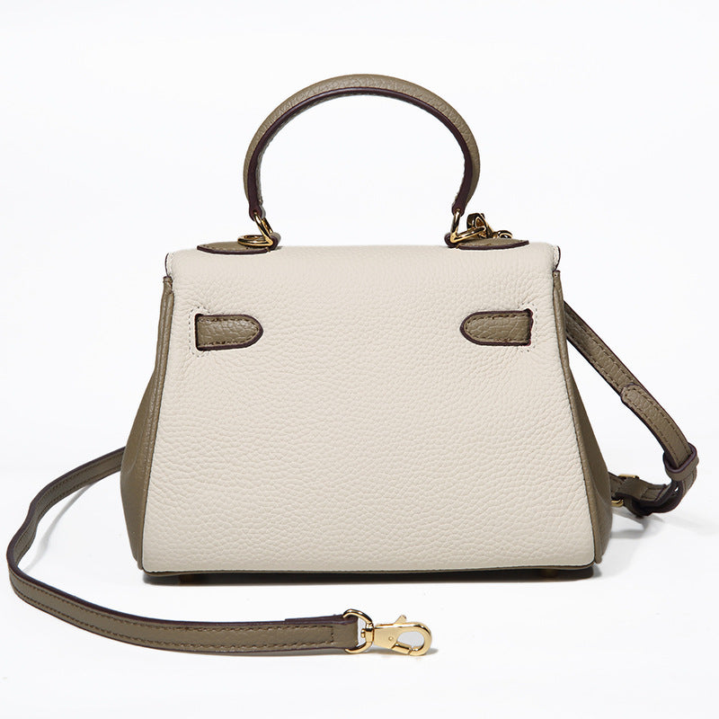 Li Ji | Original handmade genuine leather | Fine-grained first-layer cow leather, Kelly bag No. 8977 