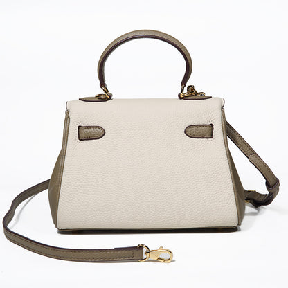 Li Ji | Original handmade genuine leather | Fine-grained first-layer cow leather, Kelly bag No. 8977 