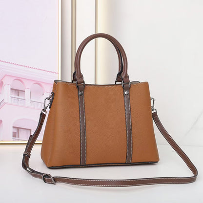 Li Ji | Original handmade genuine leather | Simple casual handbag No. 9010