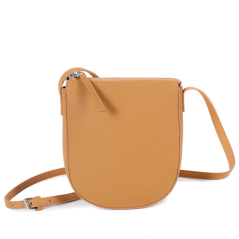 Li Ji | Original handmade genuine leather | High-quality texture, small cell phone bag No. 9602 