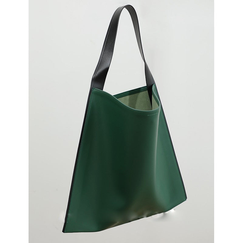 Li Ji | Original handmade leather | Small number of designer cow leather tote bag No. 9730 