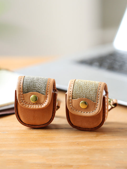 Li Ji | Original handmade genuine leather | Suitable for airpods (2nd generation) headphone cover Air889