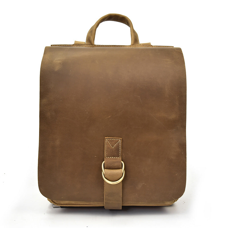 Lee Kee | Original handmade genuine leather | Backpack made by Genderless Crazy Horse Leather No. B1029 