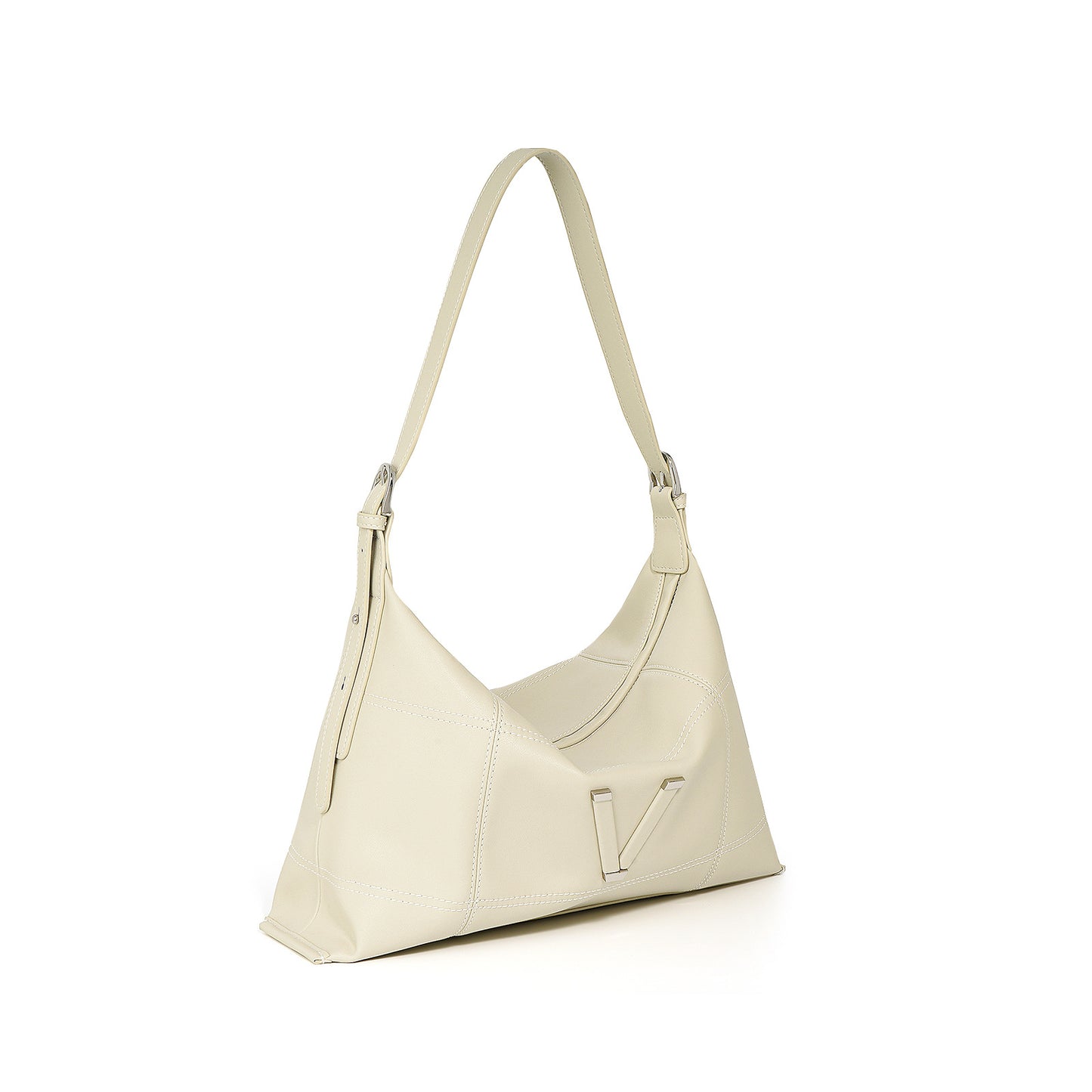 Li Ji | Original handmade genuine leather | Smooth and natural line, comfortable armpit bag No. F8246