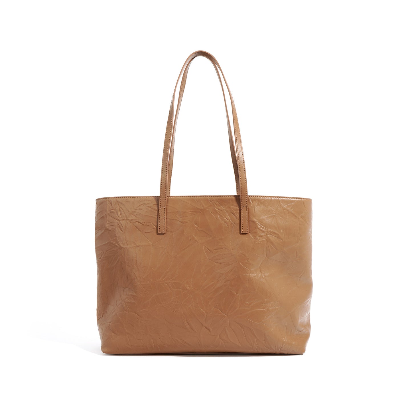 Li Ji | Original handmade genuine leather | High-end genuine leather large-capacity commuter tote bag No. F9647 