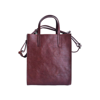 Li Ji | Original handmade genuine leather | Super easy-to-match vintage design handbag No. G10810 