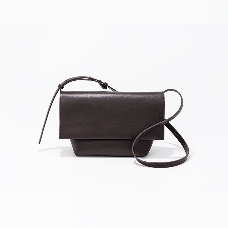 Li Ji | Original handmade leather | Japanese and Korean style, simple and high-end flip bag No. JY331 