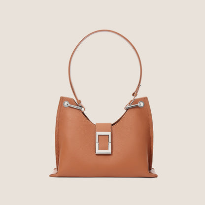 Li Ji | Original handmade genuine leather | French texture, strong and smooth armpit bag No. L2421