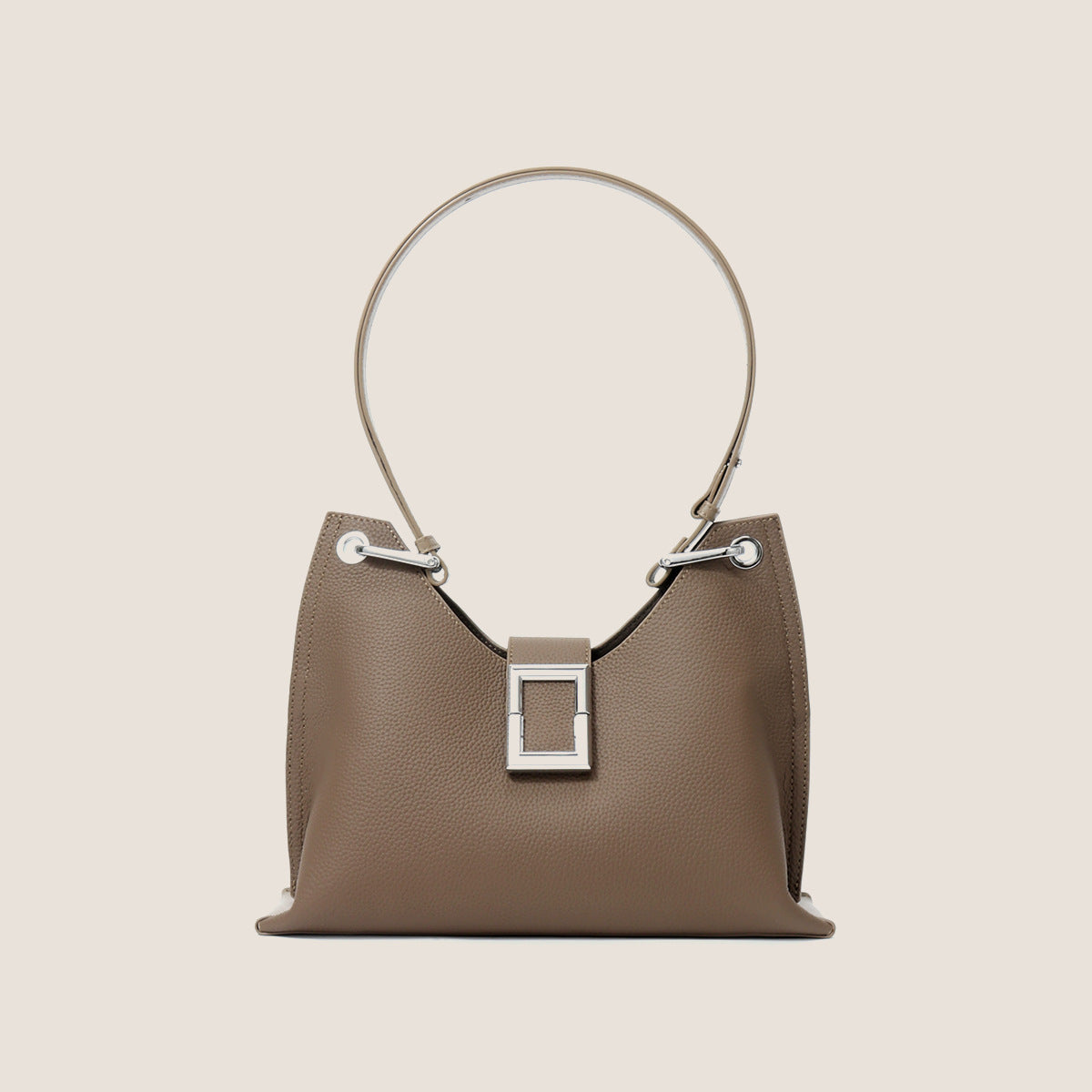 Li Ji | Original handmade genuine leather | French texture, strong and smooth armpit bag No. L2421