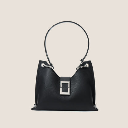 Li Ji | Original handmade genuine leather | French texture, strong and smooth armpit bag No. L2421