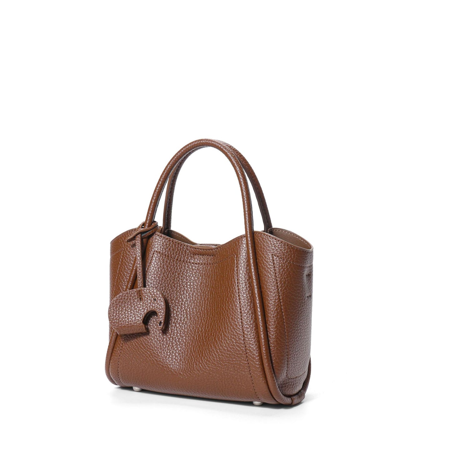 Li Ji | Original handmade leather | Atmosphere style, simple but not simple vegetable basket bag No. L4262 