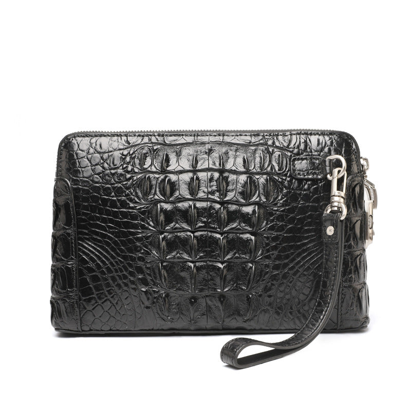 Li Ji | Original handmade genuine leather | Crocodile leather (tailbone) handbag No. 2035-1