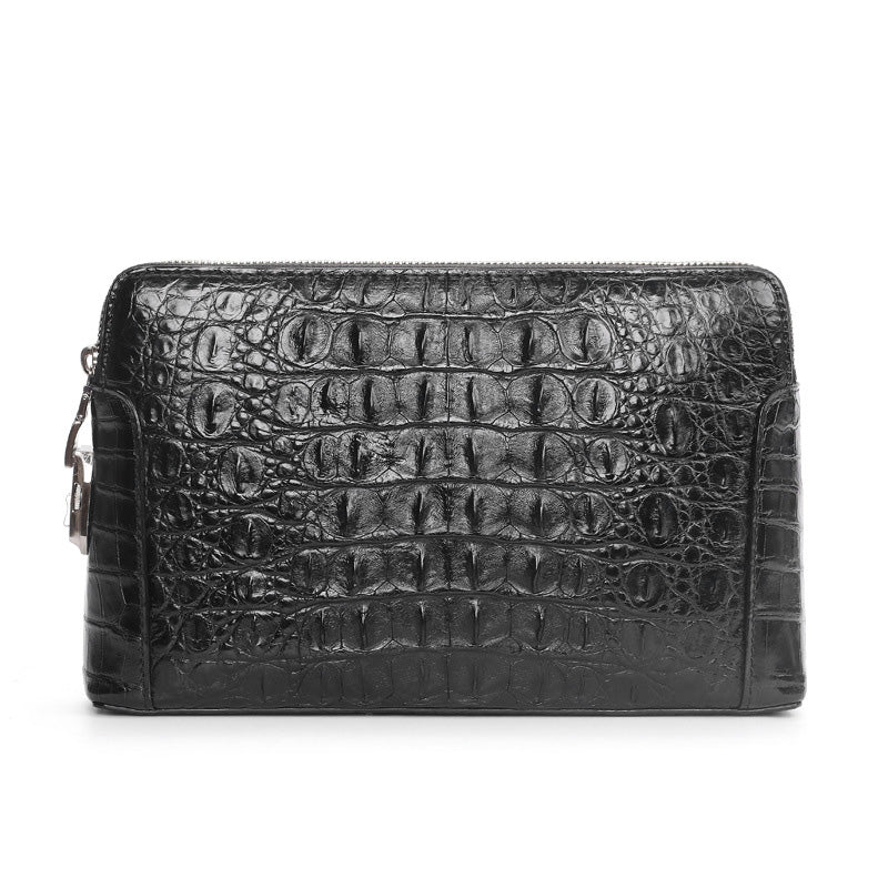 Li Ji | Original handmade genuine leather | Crocodile leather (tailbone) handbag No. 2035-1