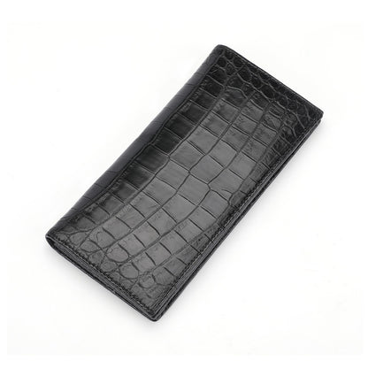 Li Ji | Siamese crocodile skin belly bit suit long wallet No. 2008B-1