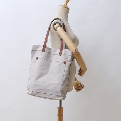 Li Ji | Original handmade | Korean version of Harajuku Haji style canvas shoulder bag No. Q7096 