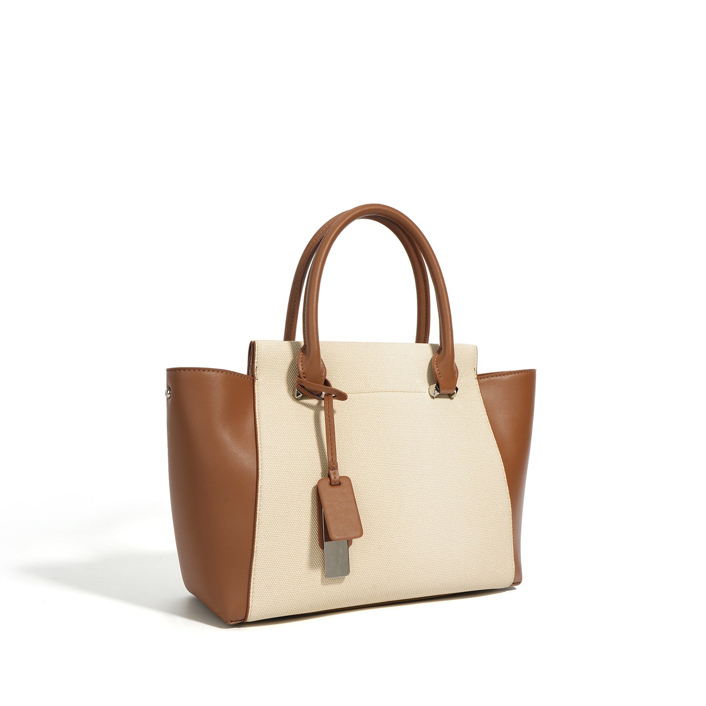 Li Ji | Original handmade leather | Elegant, soft, temperamental and color-blocked handbag No. M2827