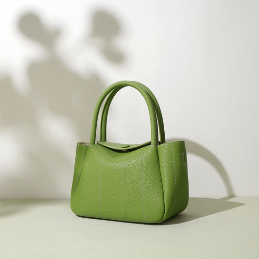 Li Ji | Original handmade genuine leather | Softness and texture, handbag No. M7887