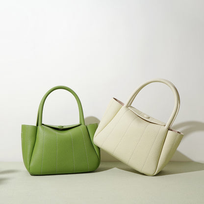 Li Ji | Original handmade genuine leather | Softness and texture, handbag No. M7887