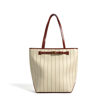 Li Ji | Original handmade genuine leather | First-layer cowhide, lazy style, natural tote bag No. M7903A