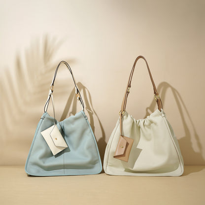 Li Ji | Original handmade genuine leather | Smooth lines and strong casual style tote bag No. M7910