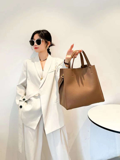 Li Ji | Original handmade genuine leather | Fresh, natural and practical tote bag No. 276L1 