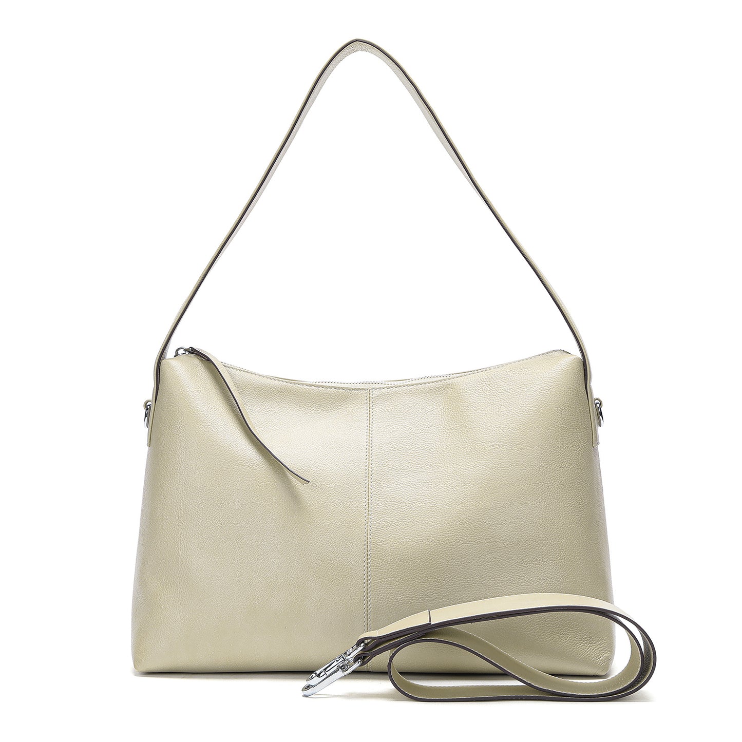 Li Ji | Original handmade genuine leather | New popular soft cowhide simple style tote bag No. 7730