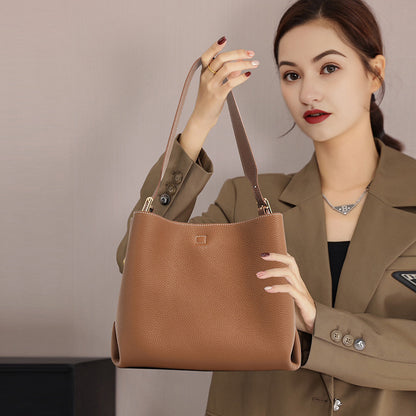 Li Ji | Original handmade genuine leather | Soft first-grain cow leather and practical handbag No. M7948 