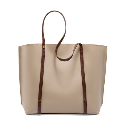 Li Ji | Original handmade leather | Atmospheric texture and design niche tote bag No. QL2320 