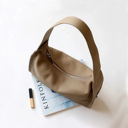 Li Ji | Original handmade leather | Minimalist style commuting bag designed by Xiaozong No. sm194 