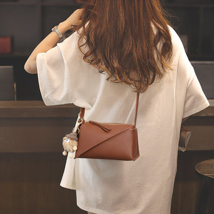 Li Ji | Original handmade genuine leather | Selection of cow leather hand touch りが繊 thin armpit bag No. V4364 