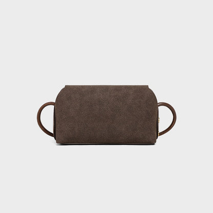 Li Ji | Original handmade genuine leather | Subtle, beautiful, simple and solid color crossbody bag No. V91151